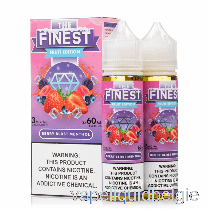 Vape België Berry Blast Menthol - De Fijnste Fruiteditie - 120ml 3mg